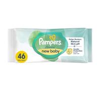 Pampers Harmonie New Baby Wipes Plastic Free - 1 Pack 46 Wipes