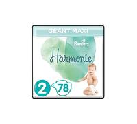 Pampers Harmony Size 2, 78 Diapers, 4kg-8kg