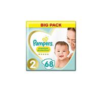 Pampers New Baby Diapers Size 2 (4-8 kg) - Jumbo Pack (x68 Diapers)
