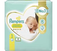 Pampers New Baby Nappies Carry Pack, Size 1, Pack of 22