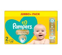 Pampers New Baby Premium Protection Nappies Size 2 76 Pack Jumbo+ Pack