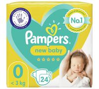 Pampers New Baby Size 0 - 24 Nappies