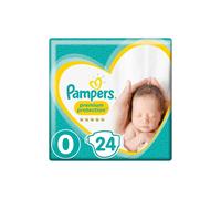 Pampers New Baby Size 0 Premium Protection - 24 nappies