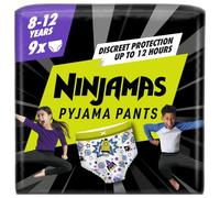 Pampers Ninjamas Pyjama Pants Unisex Spaceships, 8-12 Years, 54 Pyjama Pants, 27kg - 43kg