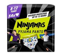 Pampers Ninjamas Pyjama Pants Unisex Spaceships, 8-12 Years, 54 Pyjama Pants, 27kg - 43kg