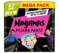 Pampers Ninjamas Mega Pack, Age 4-7 Years, 30 Count