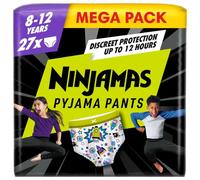 Pampers Ninjamas Mega Pack, Age 8-12 Years, 27 Count