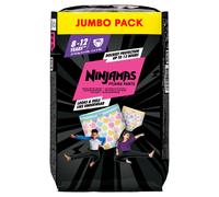 Pampers Ninjamas Pyjama Pants Nappies Pull-On Size 8 Giant Extra 8-12 Years 4 Pack