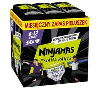 Pampers Ninjamas Pyjama Pants Unisex Spaceships, 8-12 Years, 54 Pyjama Pants, 27kg - 43kg
