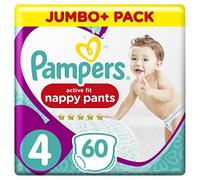 Pampers Premium Active Fit Nappy Pants, Size 4
