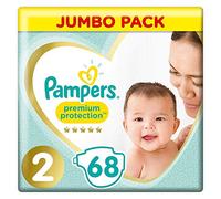 Pampers New Baby Diapers Size 2 (4-8 kg) - Jumbo Pack (x68 Diapers)