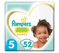 Pampers - Premium Protection Diapers Size 5, for Babies 11-16 kg - 52 Pieces