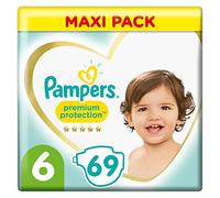 Pampers - Premium Protection Diapers Size 6, for Babies 13 kg+ - 69 Pieces