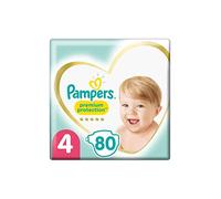 Pampers Premium Protection Mega Pack 80 Diapers Size 4 (9-14kg)