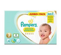 Pampers Premium Protection Nappies White Size 3 80 pcs
