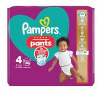 Pampers Premium Protection Nappy Pants Size 4, 30 Nappies, 9kg - 15kg, Essential Pack