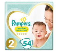 Pampers Premium Protection New Baby Nappies Essential Pack - Size 2, 54 Nappies