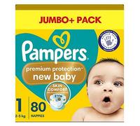 Pampers New Baby Taped Size 1 Jumbo Pack 80s