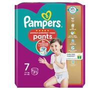 PAMPERS Premium Protection Pants Pull ON Size 7 Giant Plus 21PK