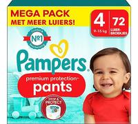 Pampers - Premium Protection Pants - Size 4 - Mega Pack - 72 pieces - 9/15 kg
