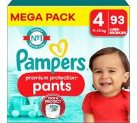 Pampers - Premium Protection Pants - Size 4 - Mega Pack - 93 pieces - 9/15 kg