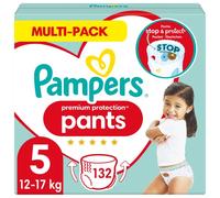 Pampers Premium Protection Pants Size 5 132 Nappies One Month Box