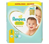 Pampers Premium Protection Size 2, 80 Nappies