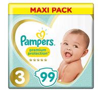 Pampers Premium Protection Size 3 Nappies 6kg-10kg Pack of 99