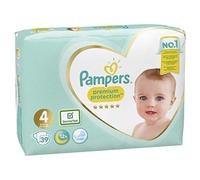 Pampers Premium Protection Size 4, 39 Nappies Essential Pack