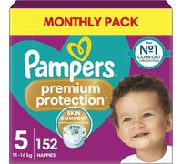Pampers Premium Protection Size 5 Nappies 152 Pack