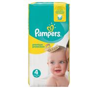 Pampers Premium Protection Softest Nappies Monthly Saving Pack -Size 4, Pack 168