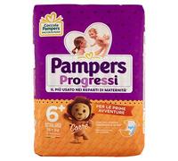 Pampers Progressi Extra Large 17 Nappies, Size 6+ (16+ kg)
