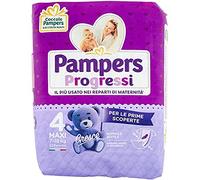 Pampers Progressi Maxi 22 Nappies, Size 4 (7-18 kg)