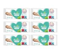 Pampers Sensitive 81687204 Baby Wet Wipes 52 pc(s) (Wet Baby Wipe, Plastic Bag, Girl/Boy, Turquoise, White, Germany, 1.79 kg)