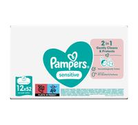 Pampers Sensitive Baby Wipes 12 x 52 Pack 624 Wipes