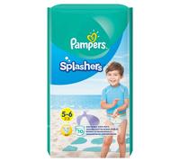 Pampers Size 5 Splashers Swim Pants 10 Count CARRY PACK Do Not Swell I
