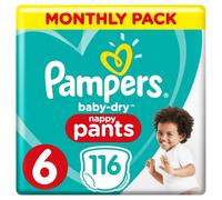 Pampers Size 6 Baby-Dry Nappy Pants