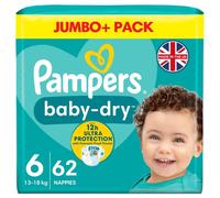 Pampers Baby Dry Taped Size 6 Jumbo Pack
