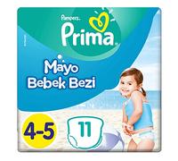 Pampers Splashers 4-5 (9-15kg) Disposable Swim Nappies (4 Packs of 11)