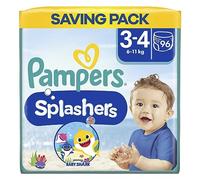 Pampers Splashers Swim Pants, Size 3-4 (6-11kg) 96 Count, SAVING PACK, Do Not Swell In Water, Packaging May Vary