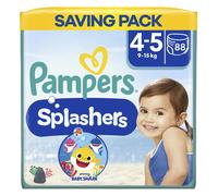 Pampers Splashers Swim Pants, Size 4 (9-15 kg) 88 Count, SAVING PACK, Do Not Swell In Water, Packaging May Vary