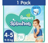 Pampers Splashers Swimming Pants, Size 4-5, 9-15kg, Carry Pack, 11 Count