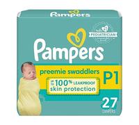 Pampers Swaddlers Diapers - Preemie - 27 ct
