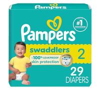 Pampers Swaddlers Diapers - Size 2, 29 Count, Ultra Soft Disposable Baby Diapers