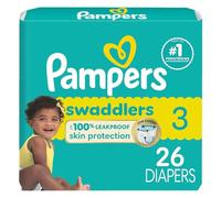 Pampers Swaddlers Diapers - Size 3, 26 Count, Ultra Soft Disposable Baby Diapers