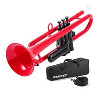 PAMPET Professional Plastic Trumpet Bb trumpet (Red)