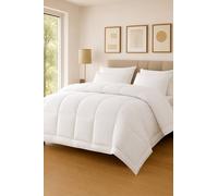 Pamposh 10.5 Tog White Hotel Quality Duvet Anti Allergy Quilt | Size: Double Pamposh White Double