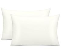 Pamposh 300 Thread Count 100% Egyptian Cotton Pillow Cases 2 Pack Breathable Ultrasoft Pillow Covers
