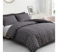 Pamposh Double Duvet Set - Brushed Microfiber Reversible Double Duvet Cover | High Quality Fabric, Hypoallergenic, Reversible, Zipper Closure, Double (200 × 200 cm), OEKO-TEX Certified, Machine Washable