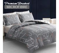 Pamposh Double Duvet Set Premium Brushed Microfiber Duvet Cover Double Ultrasoft Hypoallergenic Duvet Double Cover Set Non Iron Luxury Bedding Sets With Zipper Closure